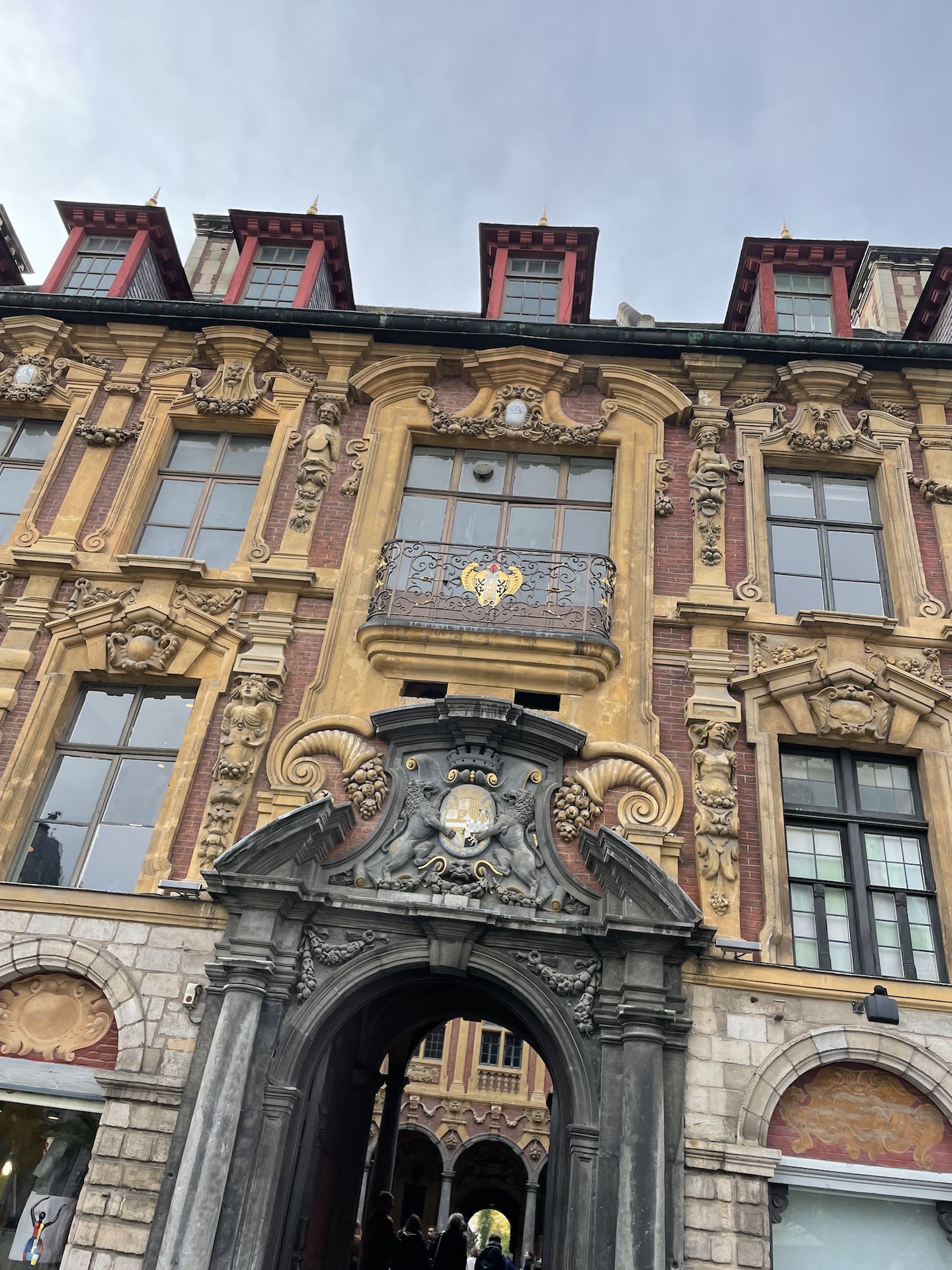 Charming buildings in Lille, France, beckoning you to discover delightful bookstores nestled within their vibrant streets—your next literary adventure awaits!