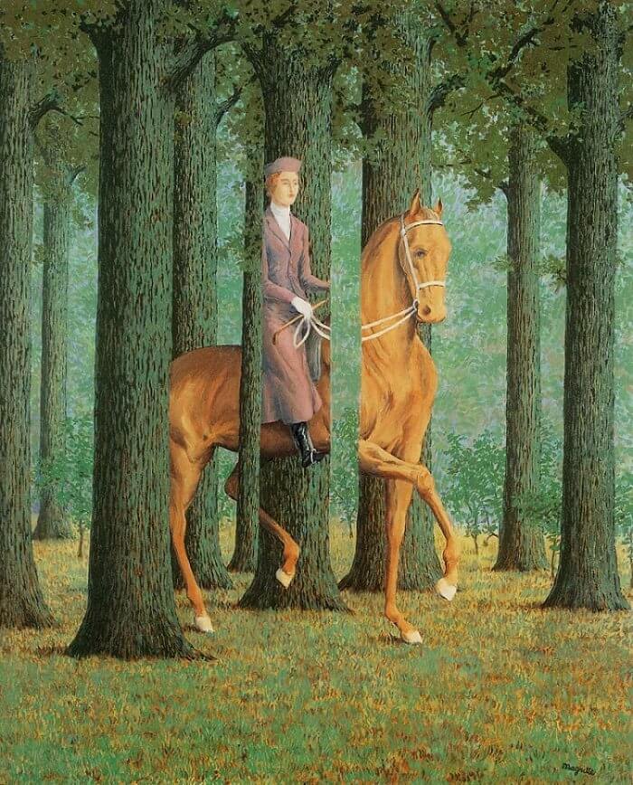 "Everything that is visible hides something that is invisible." René Magritte, The Blank Signature, 1965. A scorpio artist giving peak scorpio season wisdom, curiosity and insight.