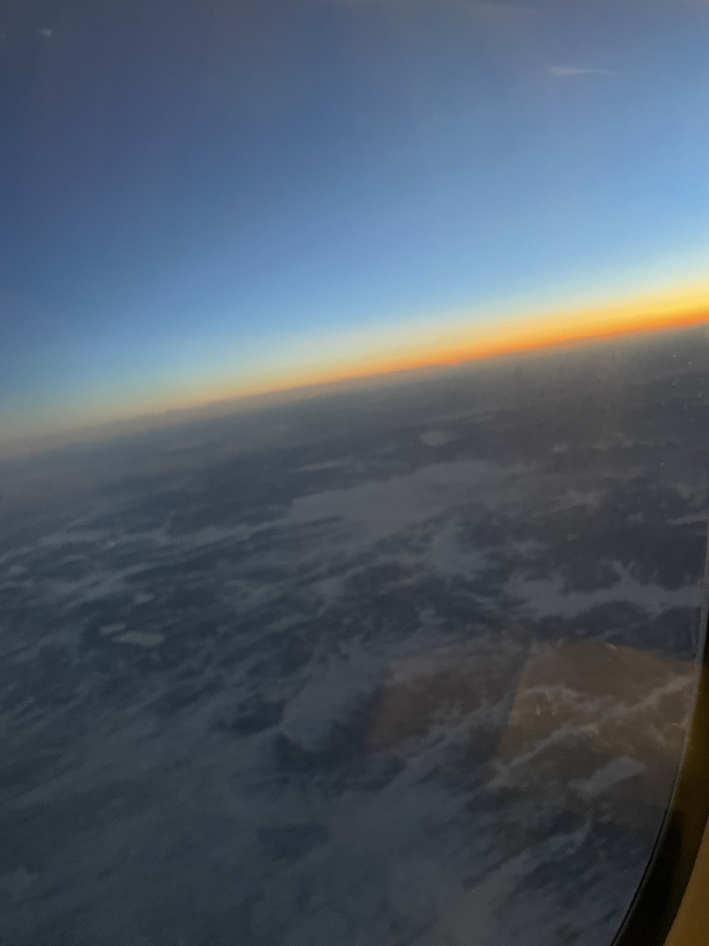 View of earth and air and the miracle of this planet, over New Mexico.