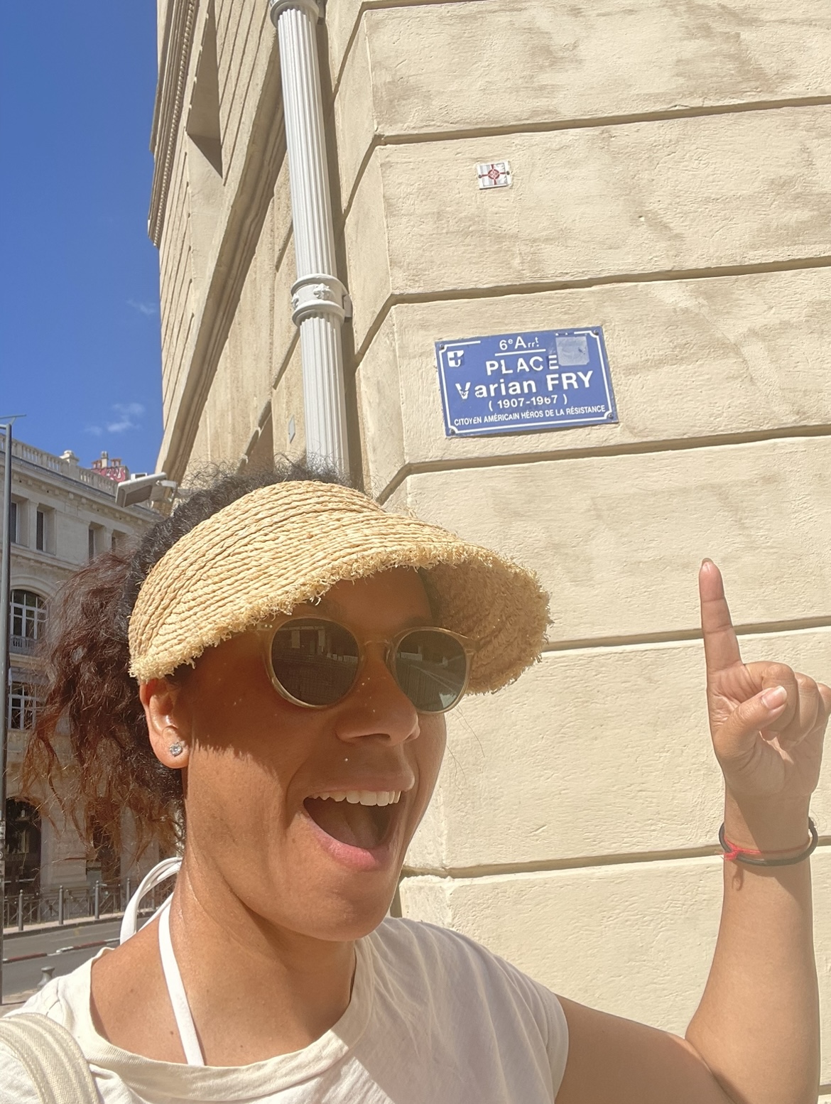 Because we love traveling and finding amazing Americans honored. Stumbling upon Marseille's honoring of journalist Varian Fry made my day.