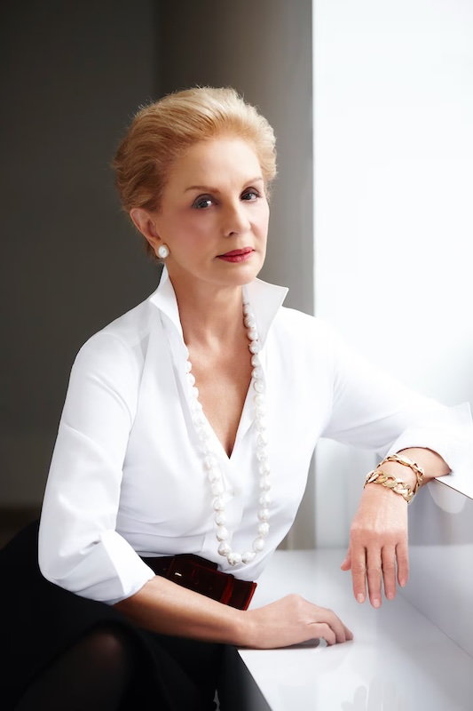 Carolina Herrera, Capricorn business leader and designer with headlines like: "Who built a billion-dollar brand with staying power." Classic Capricorn leader long lasting staying power.