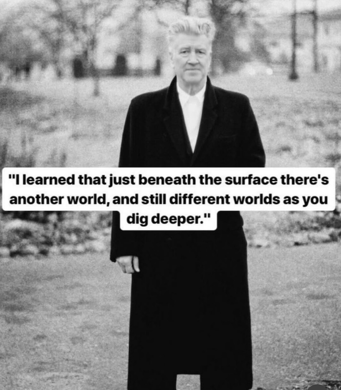 David Lynch on set working, embodying the creative energy of his Capricorn sun and Aquarius influence. This image highlights Lynch’s unique visionary approach to filmmaking, blending structured discipline with innovative, forward-thinking ideas. A tribute to the legendary director and his astrology, after his passing. Explore how Lynch’s astrology and his groundbreaking cinematic style and life's journey in our homage article.