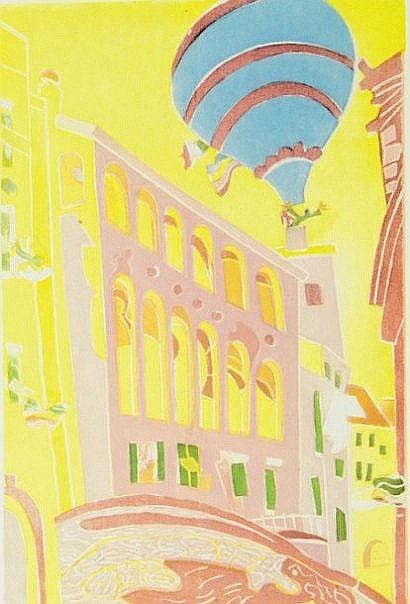 Henri Landier’s vibrant cityscape, alive with yellows and blues, captures the joy and playful spirit of connection. It reminds us to celebrate the lighter, fun moments that nourish our hearts under the New Moon in Cancer.