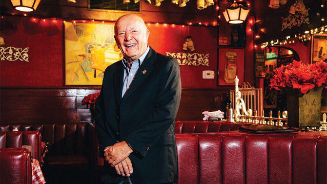 Dan Tana founder and namesake of iconic Dan Tana’s Italian restaurant West Hollywood