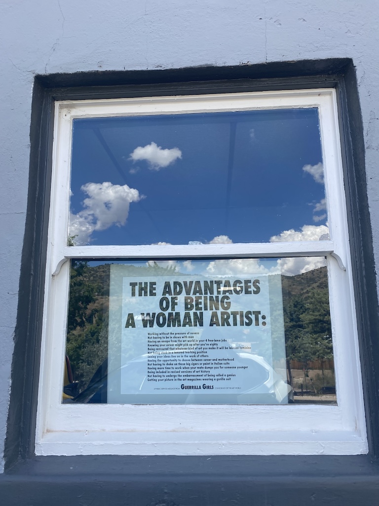 Bisbee’s Artemizia Foundation is a modern art gallery featuring graffiti, contemporary, and street artists from around the world — including local voices reshaping the desert’s creative identity.