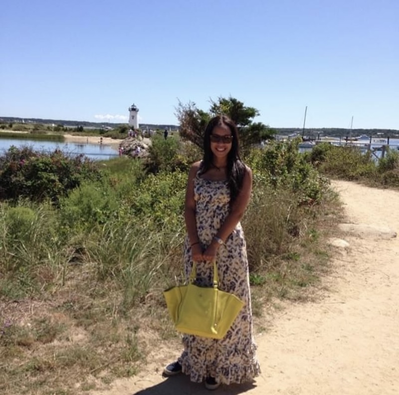 Leah Gillis in Edgartown, Martha's Vineyard -- steps from the historic lighthouse and the Harbor View Hotel, one of New England's most iconic coastal retreats