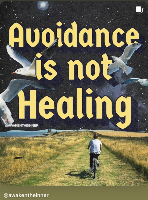 Taurus is a sign of healing but can find themselves staying in comfort - even when it's bad for them. Avoiding pain is not the same as healing.