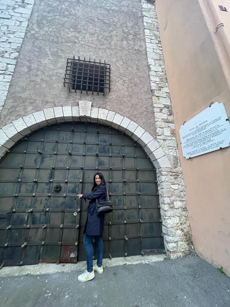 Wandering through Cannes, I stumbled upon the historic site linked to the legend of the Man in the Iron Mask. The door was open... and honestly, what was I supposed to do? History has a way of finding you on the French Riviera. Photo by Leah Gillis, The Diamond Is You.