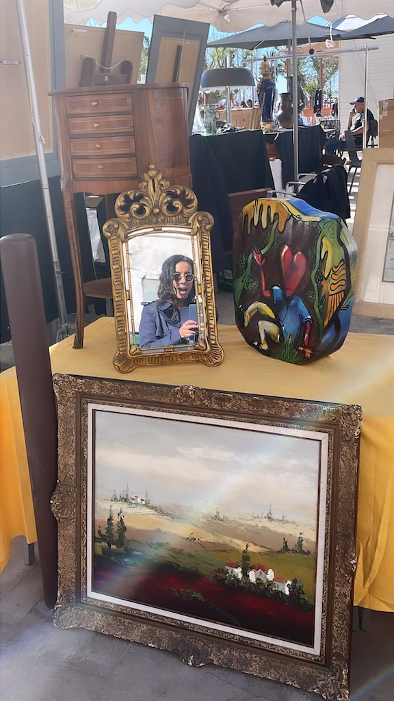 One of my favorite ways to know a city? Wander its flea markets. Cannes did not disappoint. Photo by Leah Gillis, The Diamond Is You.