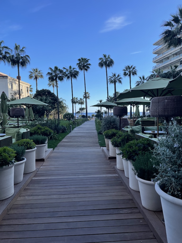 Yes, Cannes has glamour. But it also has everyday beauty: elegant streets, sunshine, and the reminder that enjoyment itself is reason enough to travel. Photo by Leah Gillis, The Diamond Is You.